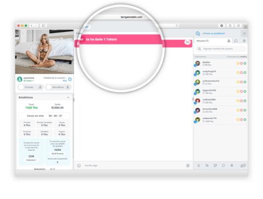 Que Es Una Propina En Bongacams