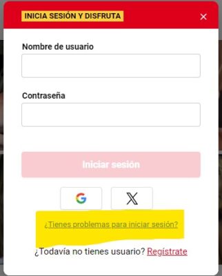 Iniciar Sesion Amateur-Tv