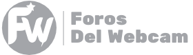 Logo Foros del Webcam white